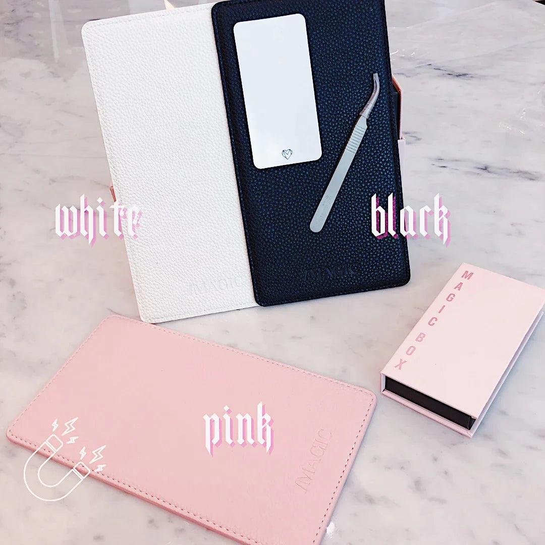 ✨ White Magic Box Magnetic Lash Palette Set