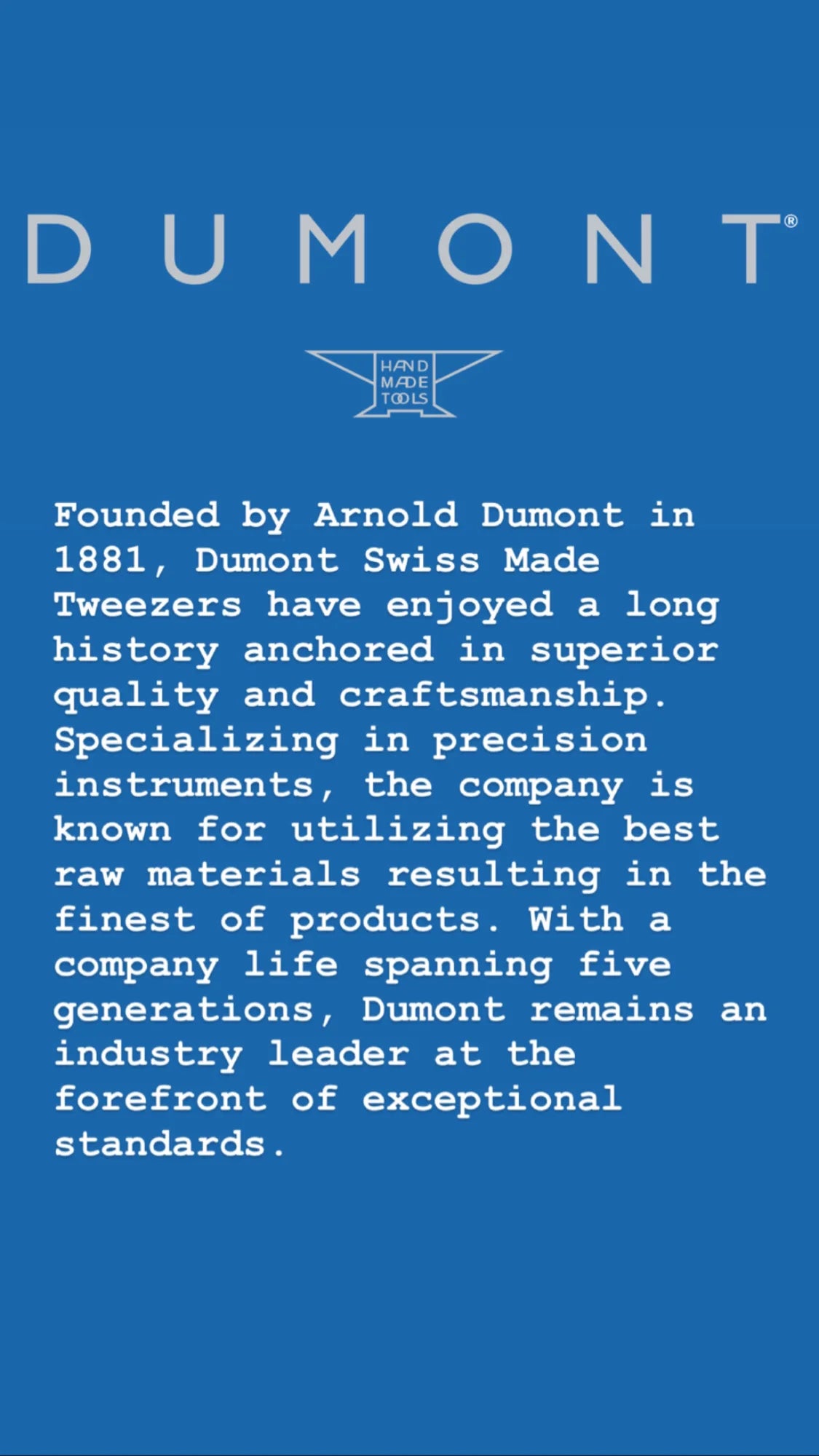 🚨 Dumont Boot Style Tweezer